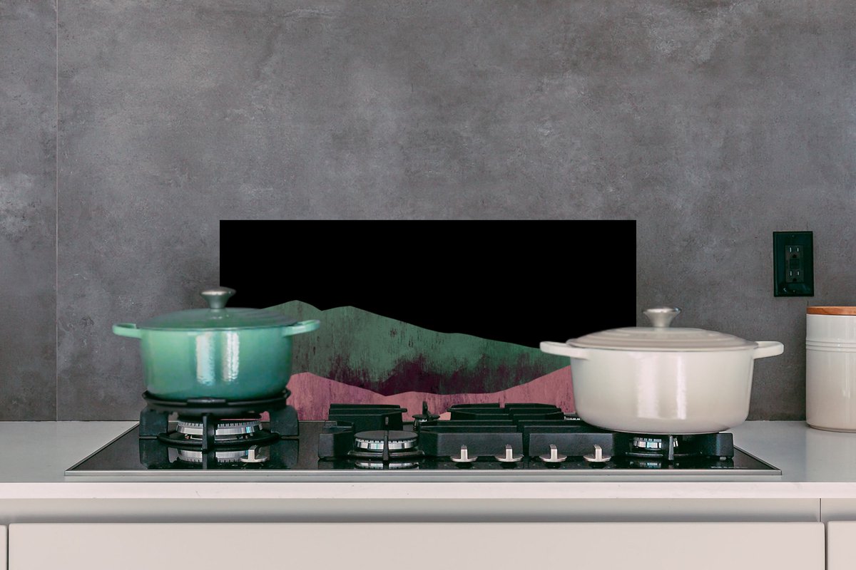 KitchenYeah Spatscherm 70x30 cm - Best Grandma Ever aluminium thumbnail 4