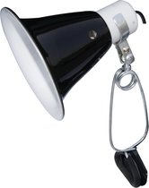 BLACK DOME CLAMP LAMP FIX 14CM