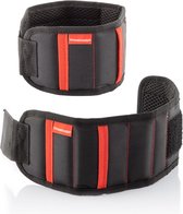 InnovaGoods Magnetische Polsband voor klussen - Magnetische armband klussen - Gereedschapshouder pols - Polsband Gereedschappen - Gereedsschapsband