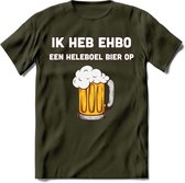 Ik Heb EHBO T-Shirt | Bier Kleding | Feest | Drank | Grappig Verjaardag Cadeau | - Leger Groen - XL