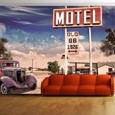 Fotobehang - Old motel.