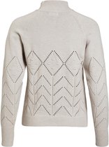 Object Trui Objhavany L/s Knit Pullover 118 23037289 Silver Gray Dames Maat - M