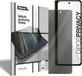 dipos I Blickschutzfolie klar kompatibel mit Samsung Galaxy W22 Sichtschutz-Folie Display-Schutzfolie Privacy-Filter (expres kleiner dan het glas omdat het gebogen is)