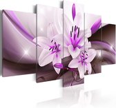 Schilderij - Violet Desert Lily.