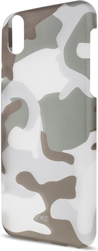Artwizz - Camouflage Clip iPhone X/Xs - camouflage grijs