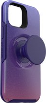 Otter+Pop Symmetry case voor Apple iPhone 12 Mini - Paars