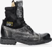 Yellow cab | Utah 34-d men black high lace up boot - black sole | Maat: 40