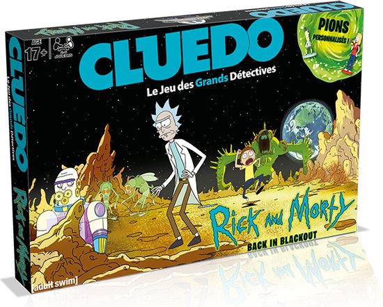 Thumbnail van een extra afbeelding van het spel Winning Moves Cluedo Rick And Morty