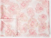Sjaal - Flowers Pink