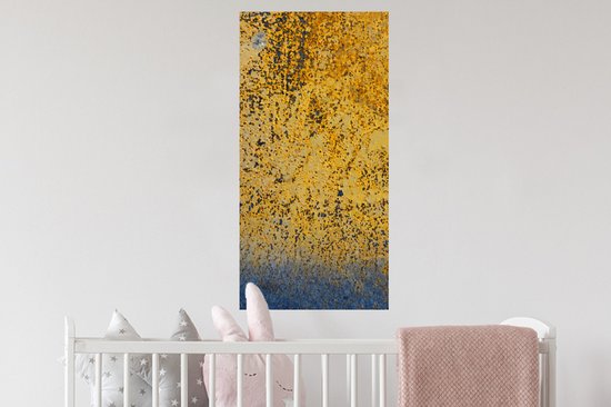 Stickers muraux - Film autocollant - Rouille - Or - Acier - 40x80 cm - Film adhésif - Stickers muraux Chambre d'enfant - Papier peint autocollant