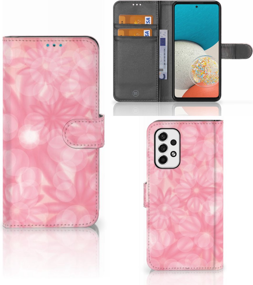 Samsung Galaxy A53 Hoesje Spring Flowers