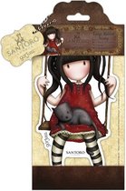 Santoro Ruby Large Rubber Stamp (GOR 907251)
