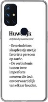 Geschikt voor OnePlus Nord N10 5G hoesje - Spreuken - Trouwen - 'Huwelijk' - Quotes - Siliconen Telefoonhoesje