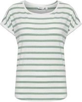 b.young BYPAMILA ONECK TSHIRT - Frosty Green Mix Green