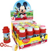 6x Mickey Mouse bellenblaas flesjes met spelletje 175 ml voor kinderen - Uitdeelspeelgoed - Grabbelton speelgoed