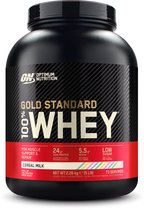 Optimum Nutrition Gold Standard 100% Whey Protein - Eiwitpoeder  - Eiwitpoeder / Proteine Shake - Cereal Milk Smaak - 2270 gram (73 shakes)