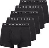 Hugo Boss - Heren - 5-pack Trunk - Zwart - XL