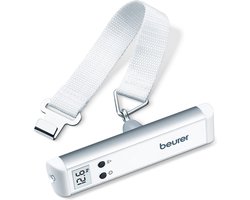 Beurer LS 10 Kofferweegschaal - Bagageweger - Met lampje en riem - Tot 50 kg - Digitaal - Kg/lb - Nauwkeurigheid 50 gram - Automatische uitschakeling en hold - Incl. batterijen - 5 Jaar garantie