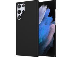 ShieldCase slim case geschikt voor Samsung Galaxy S22 ultra - zwart - Lichtgewicht Beschermcase - Dunne en Flexibele Cover - Duurzame Slim Fit Cover - Val- en Krasbestendige Case - Slanke Beschermhoes