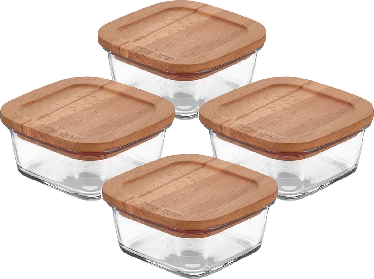 Crofton 3-Pack Glazen Vershoudbakjes Aanbieding bij ALDI