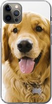 Geschikt voor iPhone 13 Pro Max hoesje - Portret van een super mooie Golden Retriever - Siliconen Telefoonhoesje