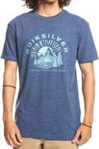 Quiksilver Mountain Side T-shirt - Insignia Blue Heather