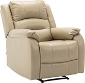 Fauteuil Siilinjarvi Kunstleer,  Crème