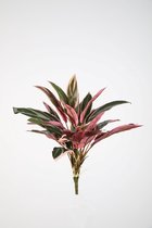 Kunstplant - Hedera- topkwaliteit decoratie - 2 stuks - kamerplant - Rood/groen - 45 cm hoog