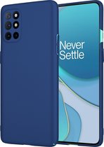 ShieldCase OnePlus 8T Ultra thin case - blauw - Siliconen backcover hoesje - Silicone case softcase beschermhoesje - Ultra dun hoesje - Ultra thin