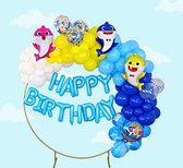 Verjaardag versiering (Baby Shark Deluxe)- PartyPro.nl