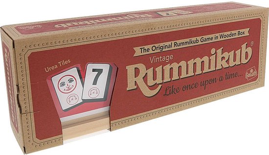 Boek: Rummikub Vintage - Gezelschapsspel, geschreven door Goliath - Gezelschapspel