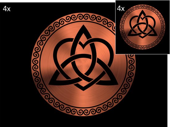 Celtic Tree - Set Placemats en Onderzetters - Symbool voor Liefde en