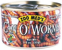 Zoo Med Can O’ Worms - Meelwormen - 35gr