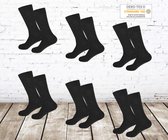 Gianvaglia zwarte heren sokken SK-201 12 paar -Gianvaglia-39-42-sokken