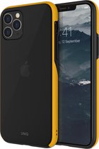 Uniq - iPhone 11 Pro Max, hoesje vesto hue, zwart/geel