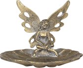 Decoratie Vlinder 11*10*8 cm Goudkleurig Metaal Decoratief Figuur Decoratieve Accessoires Woonaccessoires