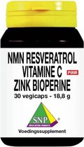 SNP Vitamine B3 resveratrol gebufferde vitamine C zink 30 vcaps