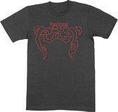 The Cult - Outline Logo Heren T-shirt - 2XL - Zwart