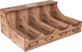 Bestekbak 40*28*17 cm Bruin Hout Rechthoek Besteklade Bestekla