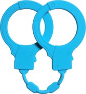 Lola Toys - Emotions - Stretchy Cuffs - Siliconen Handboeien - Flexibel - Bondage - BDSM - Turquoise