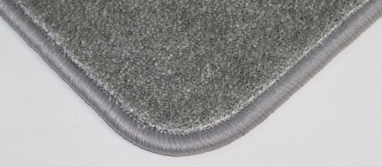 Tapis Aafje gris argent 80x150