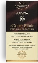 Apivita Hair Colour Haarverf Hair Color Elixir Permanent Hair Color 5.65