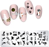 Isabelle Nails Nagel Stempel Plaat Voor Nagel Decoratie OMQ-11