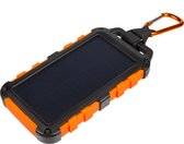 Xtorm / Solar Powerbank met zaklamp 10.000 mAh - Outdoor oplader op zonne-energie – 2x USB + USB-C uitgang - Oranje