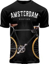 Fox Originals Amsterdam Allover Bike Heren T-shirt Maat L