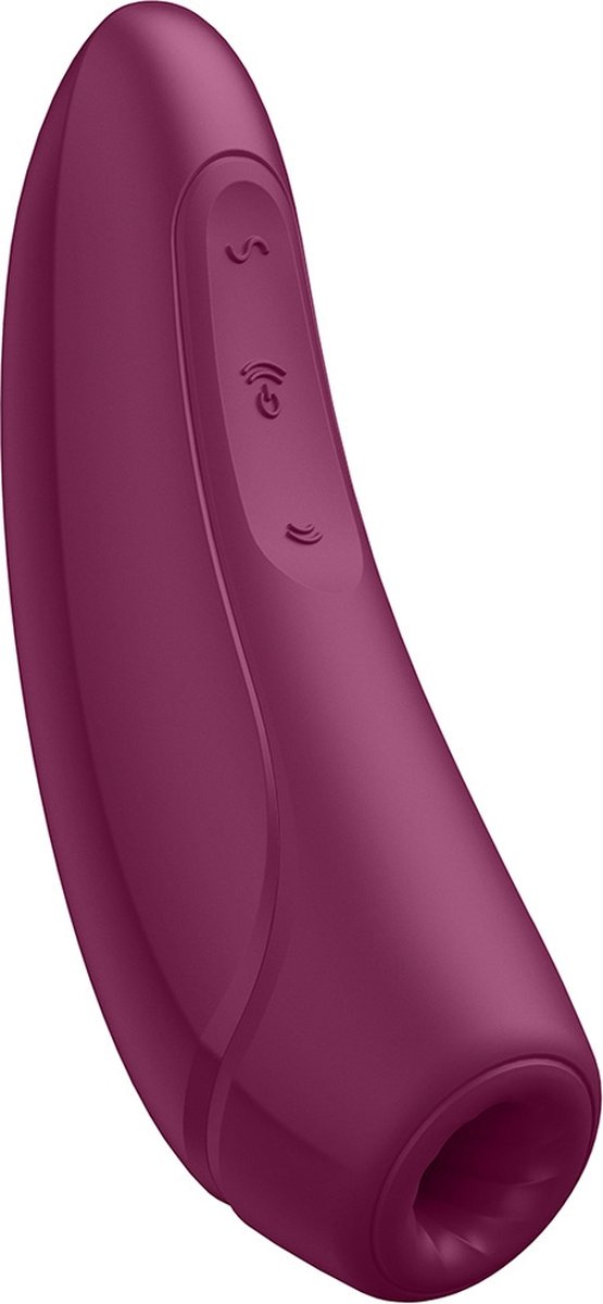 Satisfyer Curvy 1+ Rosarot met app
