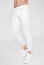 White Jeans Gescheurd