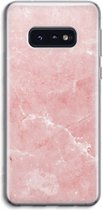 Case Company® - Galaxy S10e hoesje - Roze marmer - Soft Case / Cover - Bescherming aan alle Kanten - Zijkanten Transparant - Bescherming Over de Schermrand - Back Cover