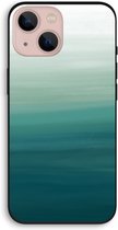 Case Company® - iPhone 13 hoesje - Ocean - 100% Biologisch Afbreekbaar - Duurzaam - Biodegradable Soft Case - Milieuvriendelijke Print op Achterkant - Zwarte Zijkanten - Bescherming Over de S