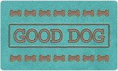 Tarhong placemat good dog turquoise (48,5X29 CM)